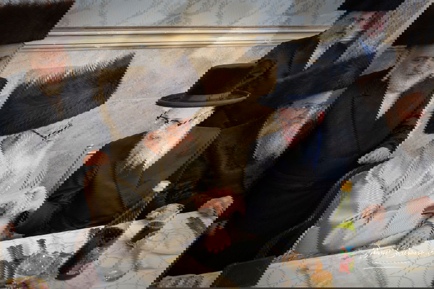 שמחת נישואי נכד האדמו"ר ממשכנות הרועים בלונדון