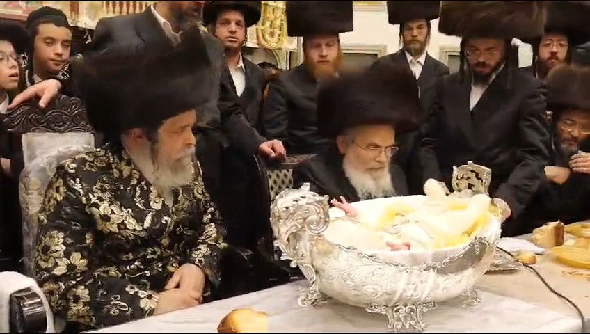 פדיון הבן לנכד האדמו"ר מנדבורנה ביתר