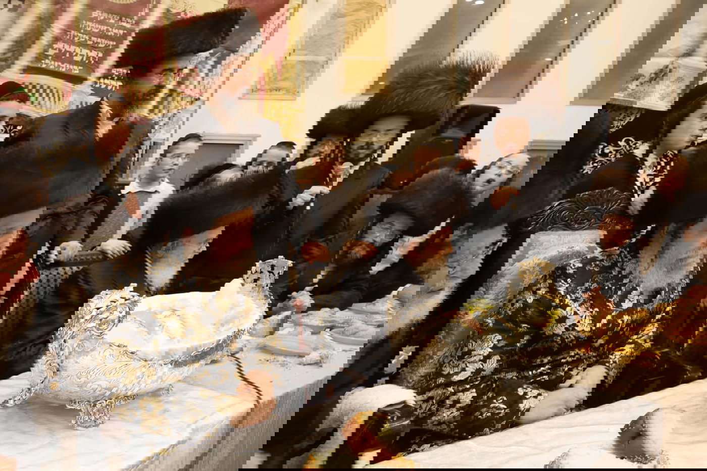 פדיון הבן לנכד האדמו"ר מנדבורנה ביתר