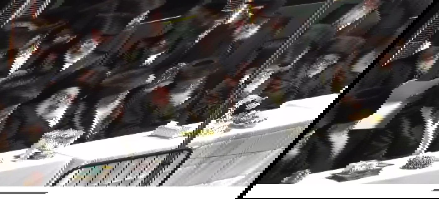 מעמד הנחת אבן הפינה בקארלין סטאלין בבורו פארק