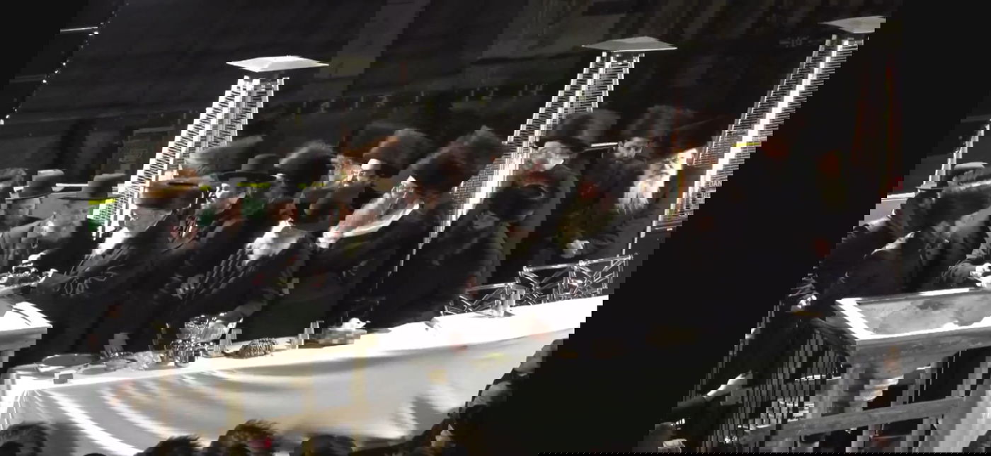 מעמד הנחת אבן הפינה בקארלין סטאלין בבורו פארק