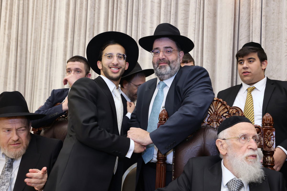 שמחת נישואי בן הגאון רבי יצחק טופיק, עם נכדת הגה"צ חכם ניסים בן שמעון 