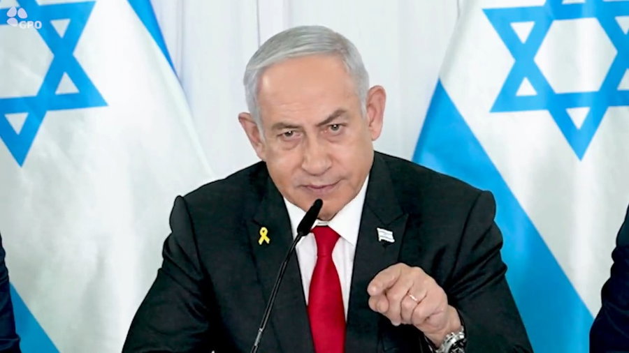 נתניהו בישיבת הממשלה, היום