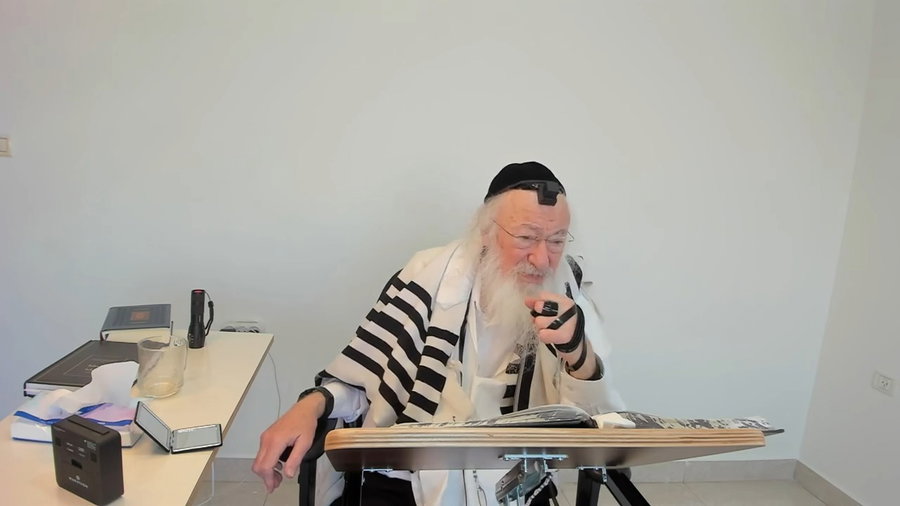 הרב יעקב דוד סטפנסקי בשיעור על מסכת יומא
