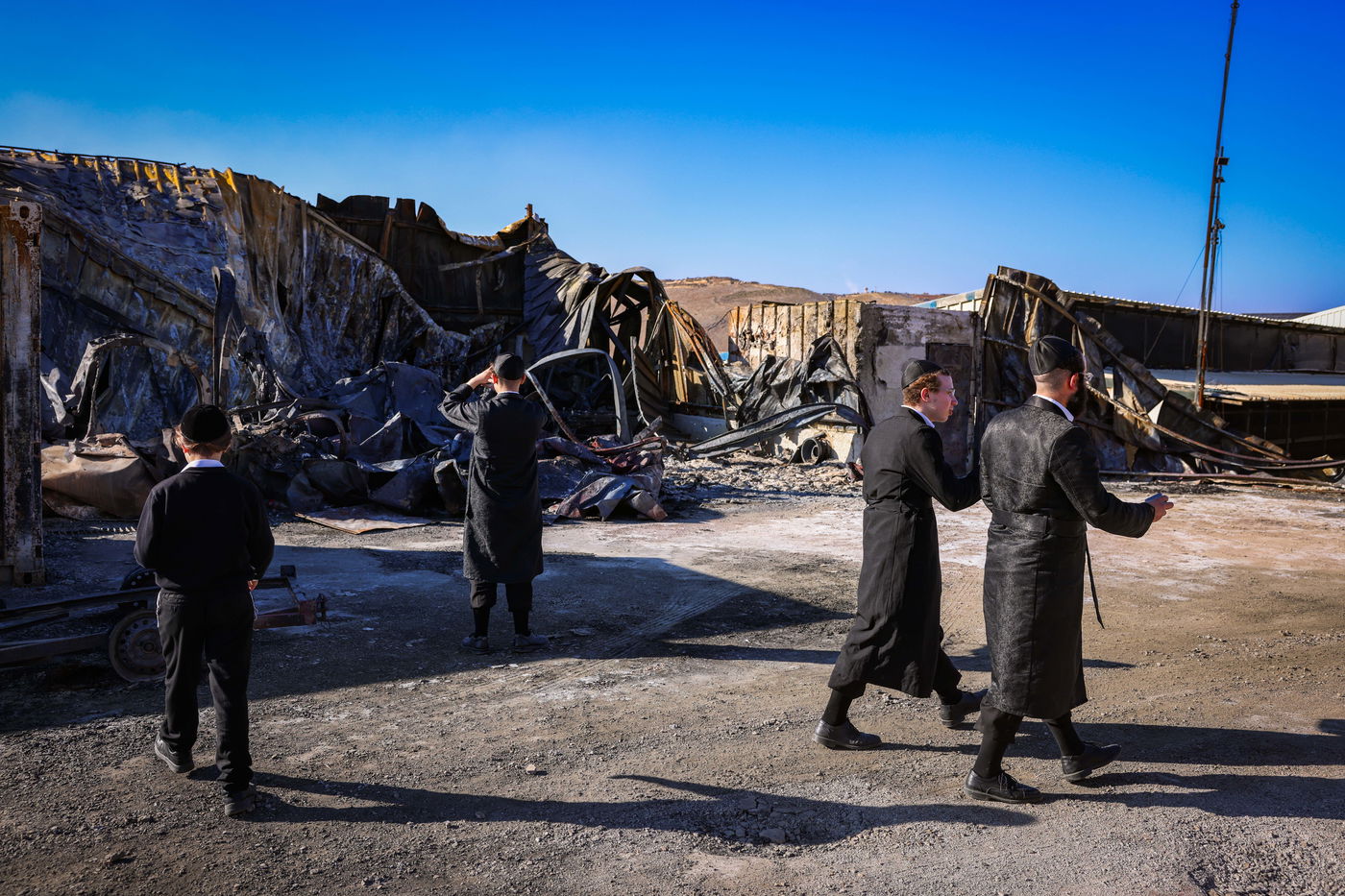 ביקור במושב אביבים הסמוך לגבול עם לבנון