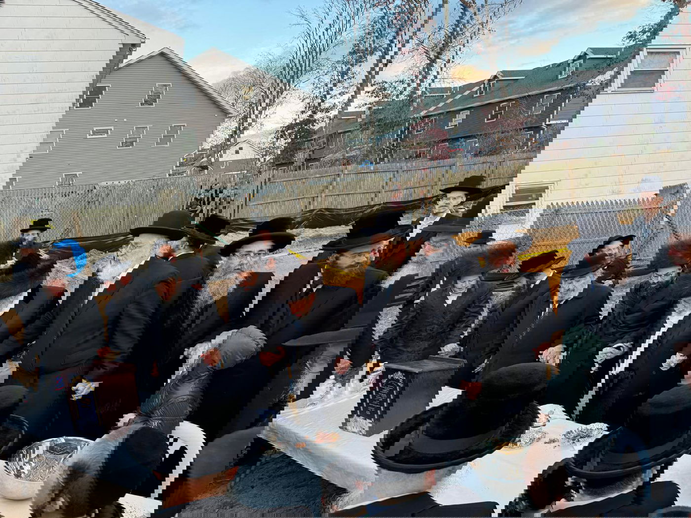 הנחת אבן הפינה לביהמ"ד קופיטשניץ בלייקווד