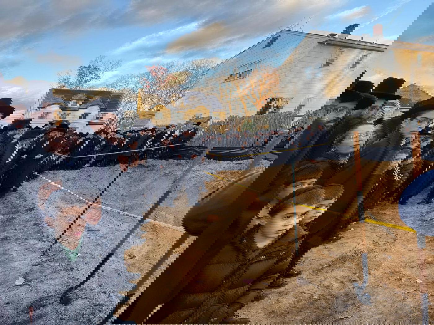 הנחת אבן הפינה לביהמ"ד קופיטשניץ בלייקווד