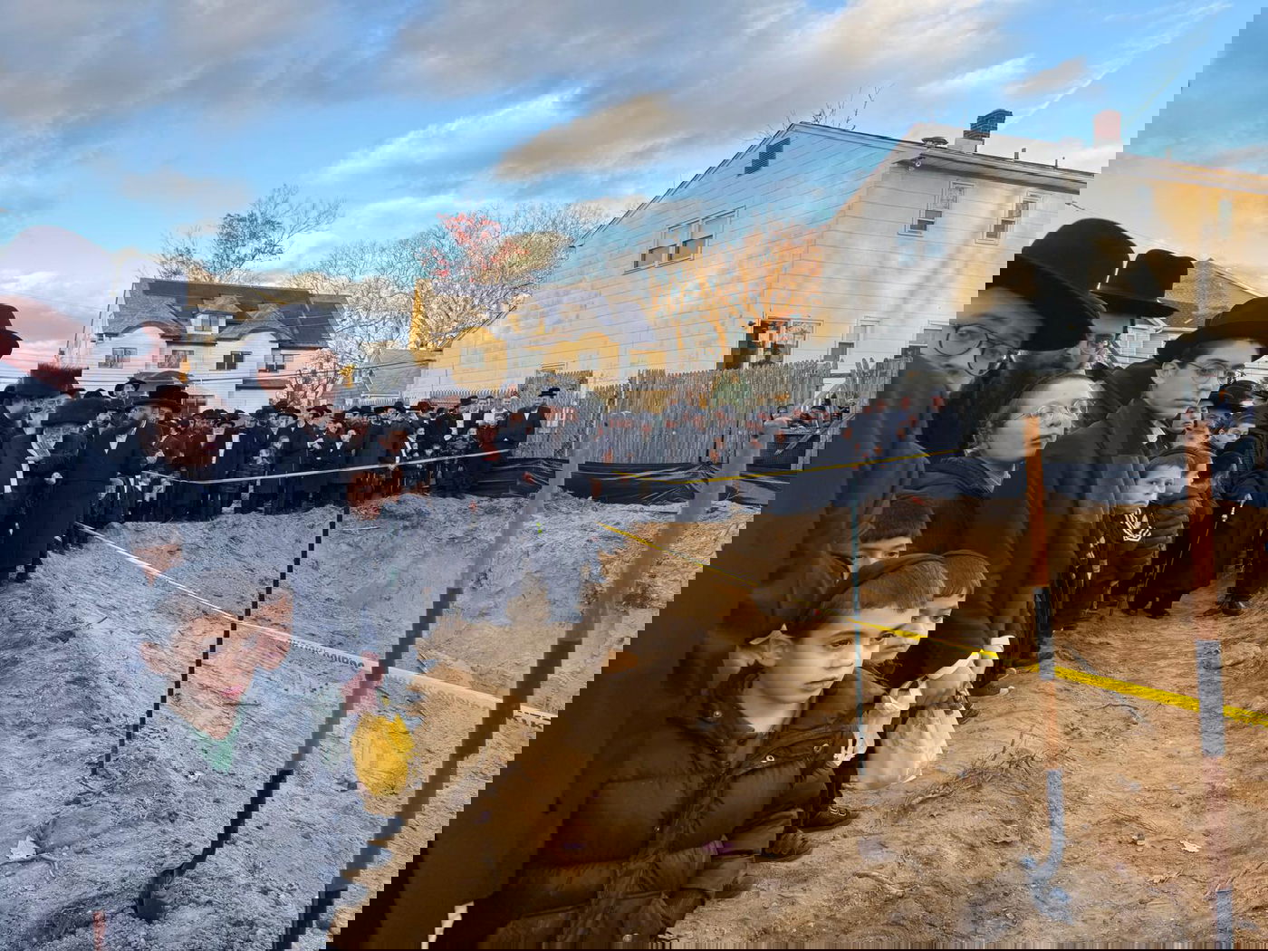 הנחת אבן הפינה לביהמ"ד קופיטשניץ בלייקווד