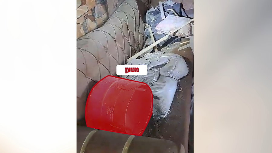 מעבדת המטענים ואמצעי הלחימה שאותרה בבית מגורים