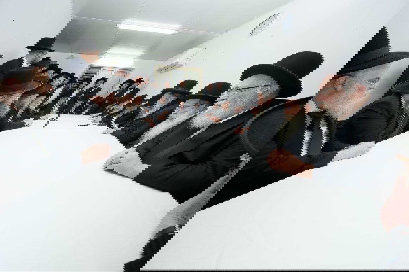 הכינוס אמש בבית הגר"ד לנדו