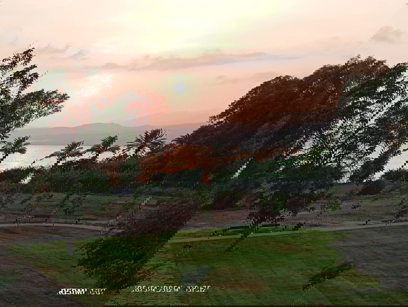 הנוף שנשקף ממלון כינר