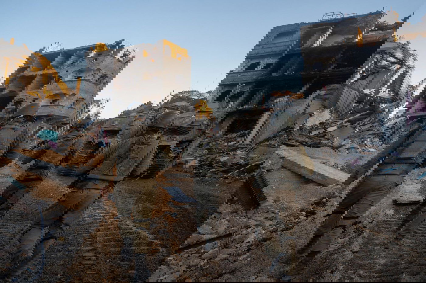 פעילות כוחות חטיבה 401 ברצועת עזה