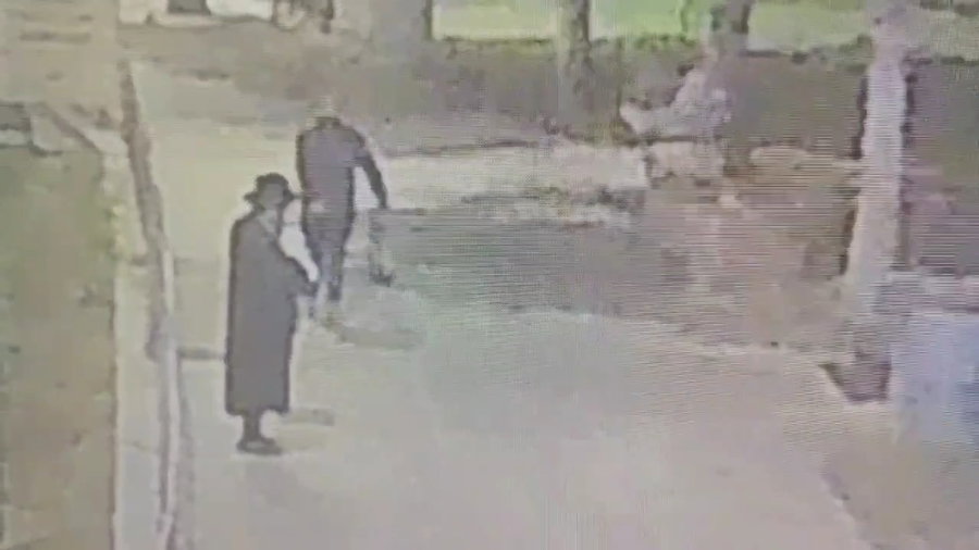 תיעוד התקיפה שנקלט במצלמות