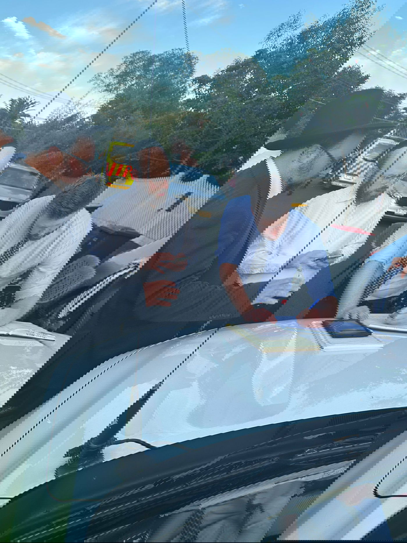 זירת האירוע במלבורן שבאוסטרליה