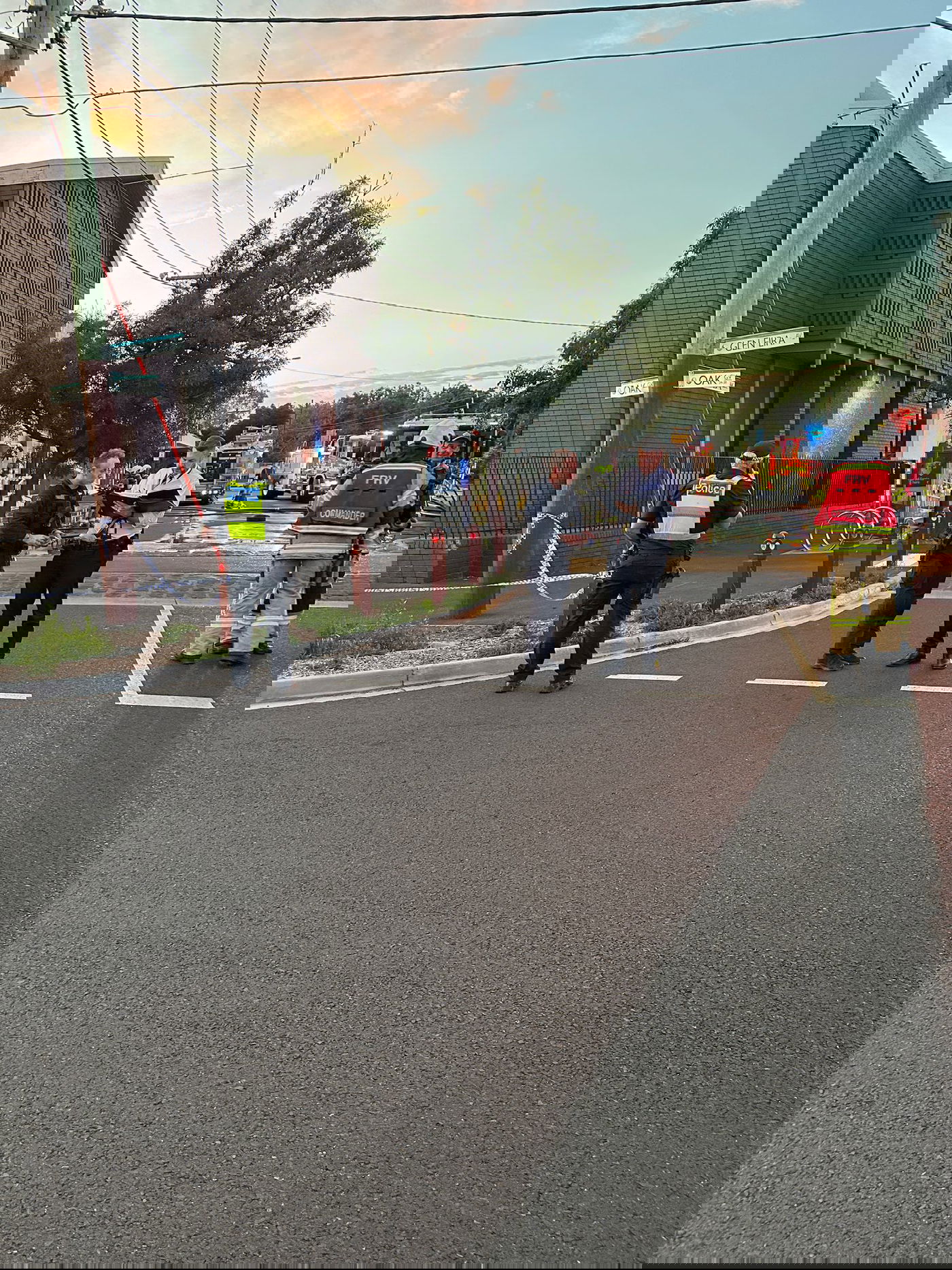 זירת האירוע במלבורן שבאוסטרליה