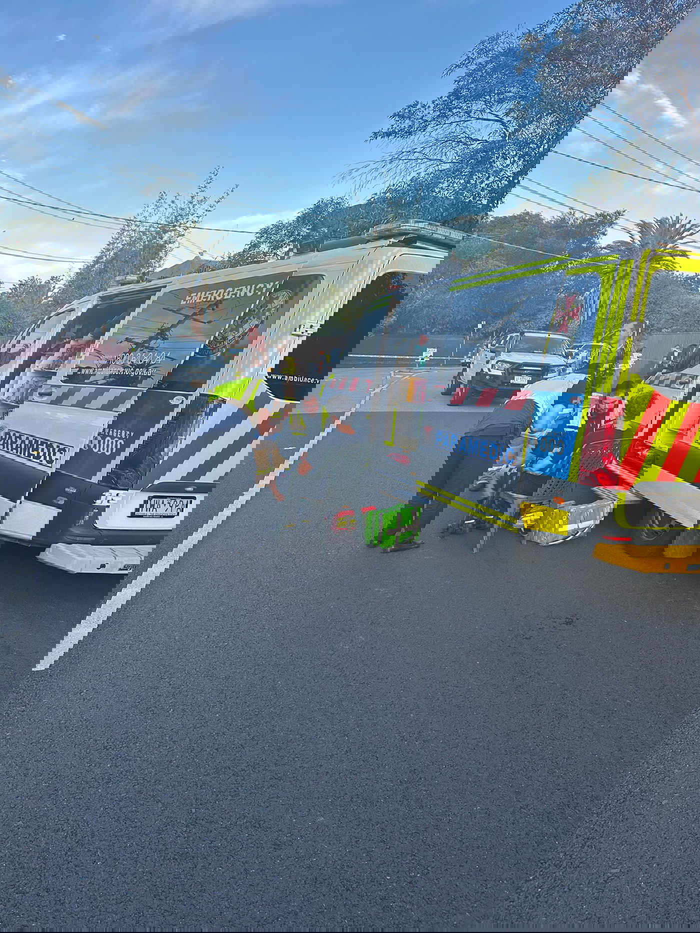 זירת האירוע במלבורן שבאוסטרליה