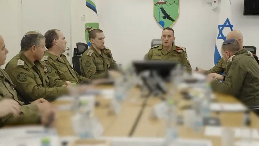 צפו בדברים המלאים של הרמטכ"ל בהערכת מצב בגבול סוריה
