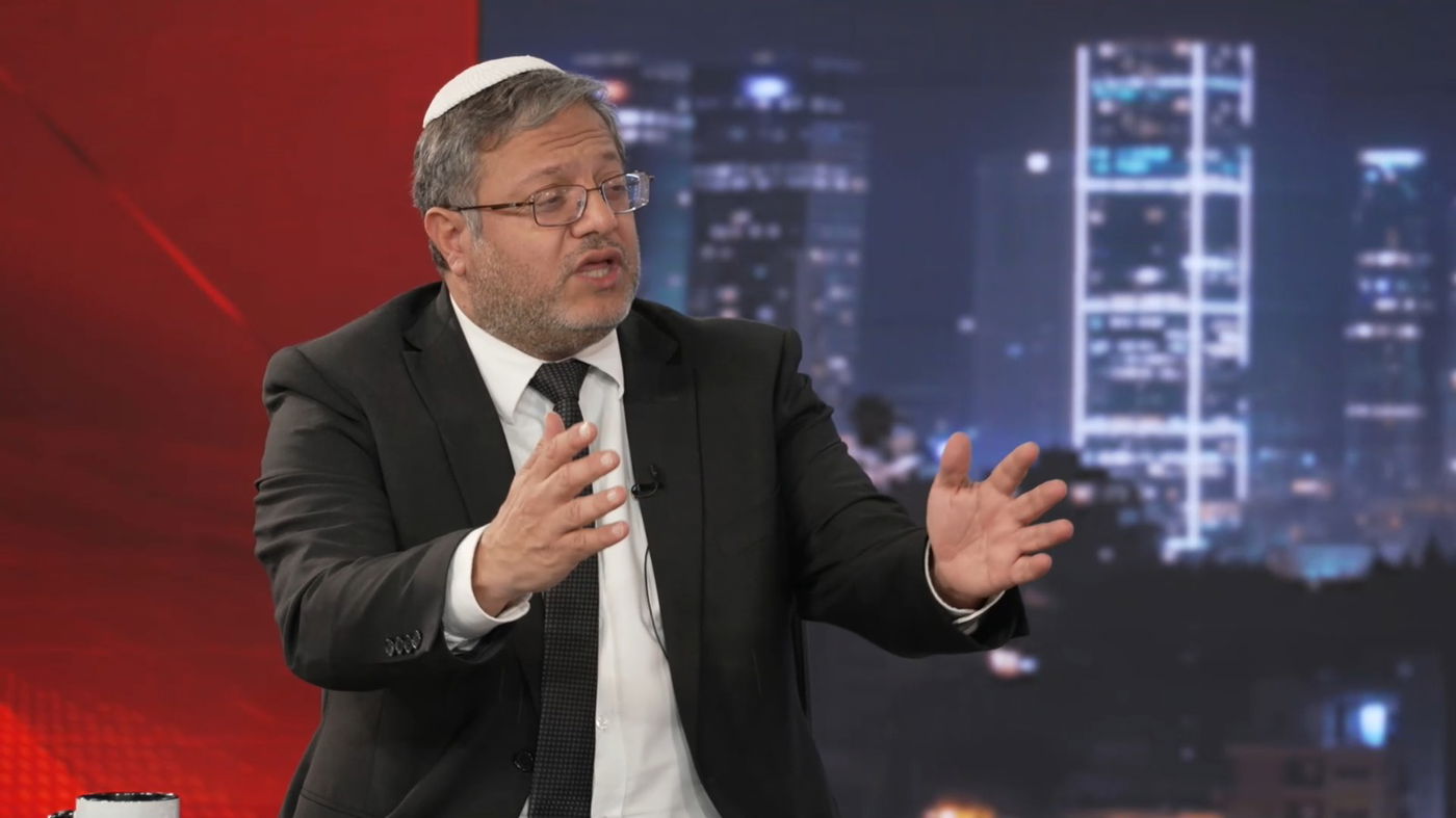 השר איתמר בן גביר באולפן 'כיכר השבת'