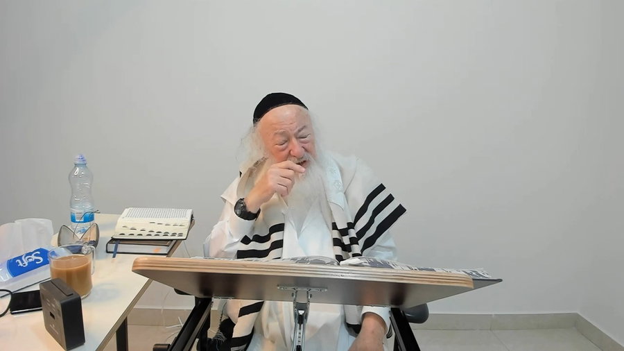 הרב יעקב דוד סטפנסקי בשיעור על מסכת יומא