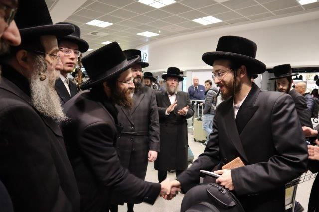 הרב שלום רוקח בביקור במאנטשסטר