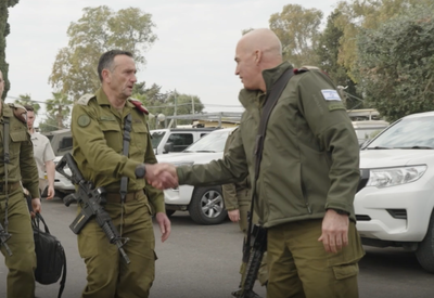 הרמטכ"ל בפיקוד צפון, אתמול 