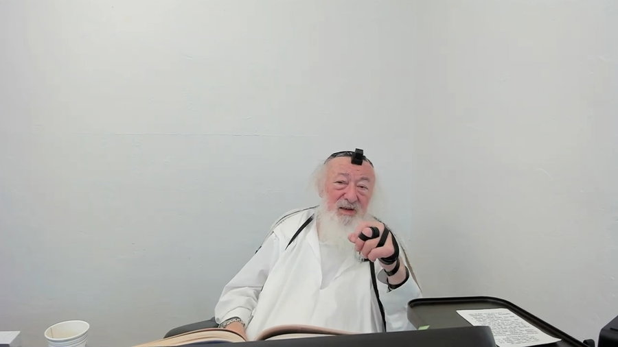 הרב יעקב דוד סטפנסקי בשיעור על מסכת יומא