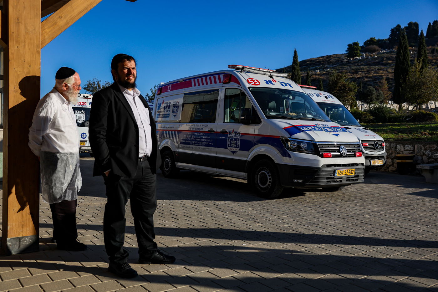 מסע הלוויה בצפת