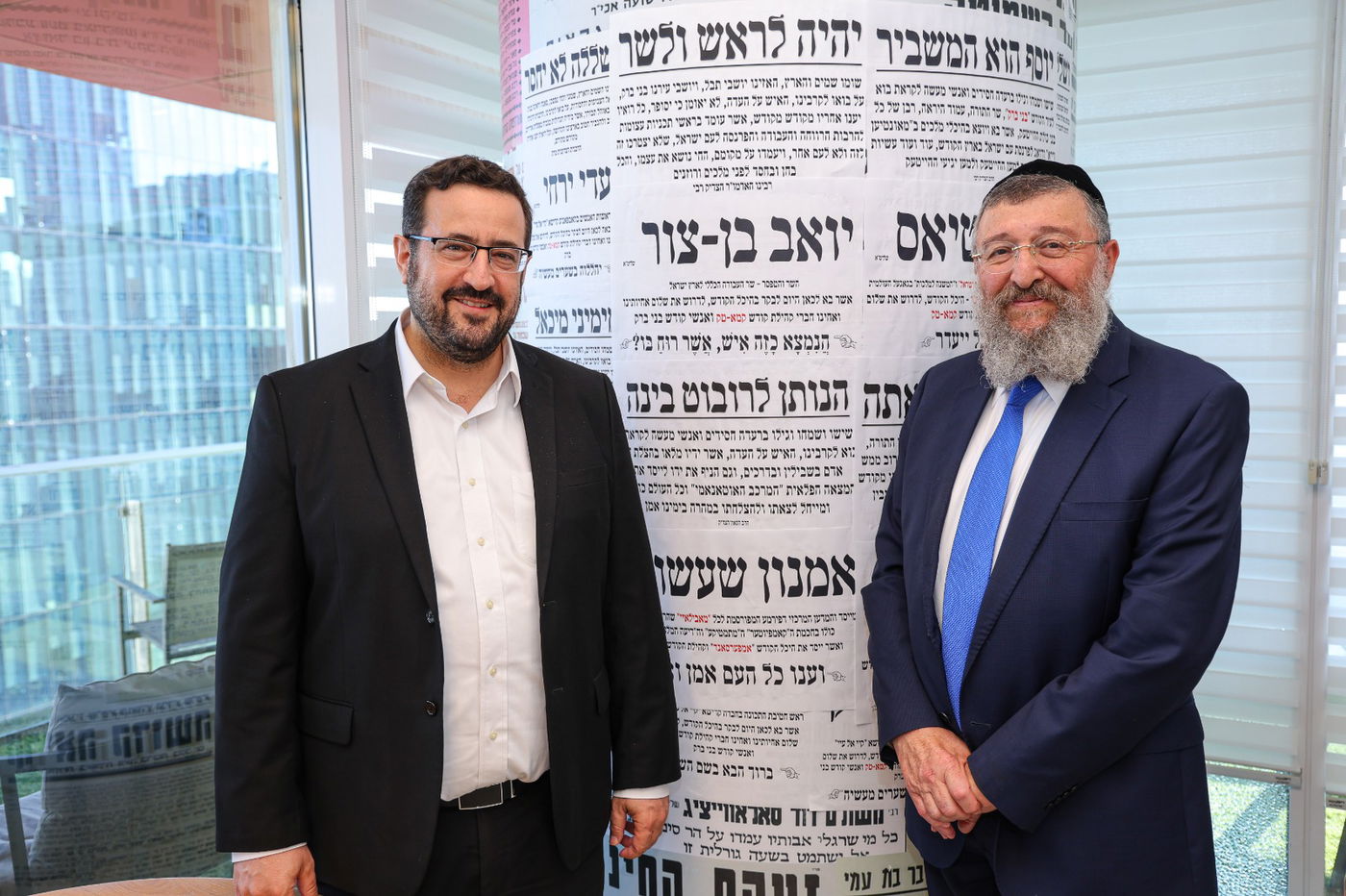 סיור מקצועי בקמפוס קמא טק בבני ברק, עם שר העבודה יואב בן צור