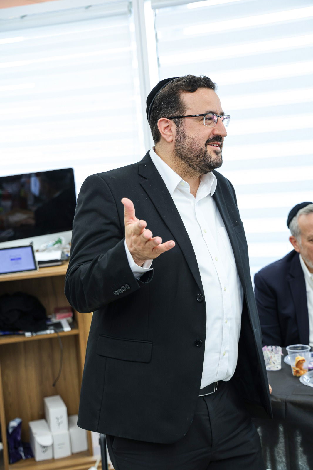 סיור מקצועי בקמפוס קמא טק בבני ברק, עם שר העבודה יואב בן צור