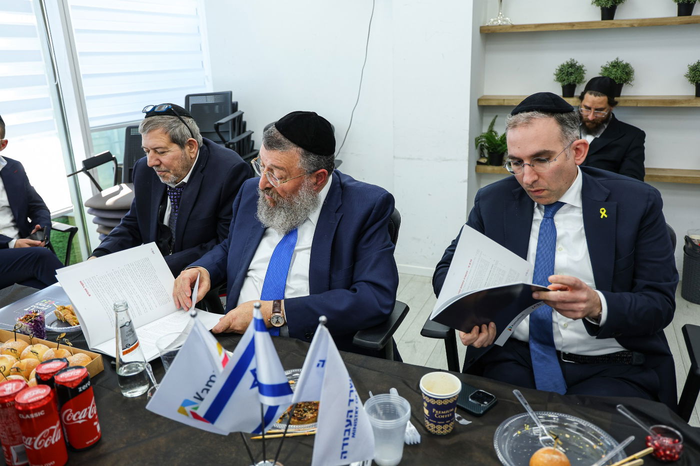 סיור מקצועי בקמפוס קמא טק בבני ברק, עם שר העבודה יואב בן צור