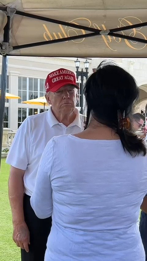 המפגש עם טראמפ