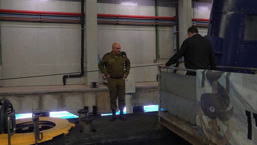 ביקור השר כ"ץ בבסיס חיל הים 