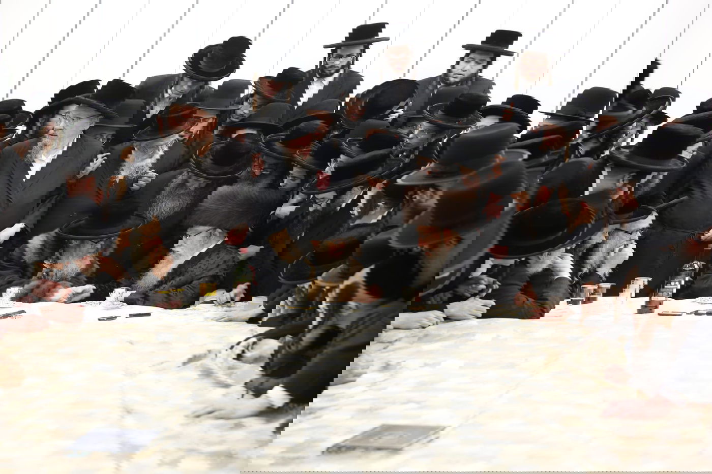 האדמו"ר מסאטמר בביקור אצל האדמו"ר מפשעווארסק