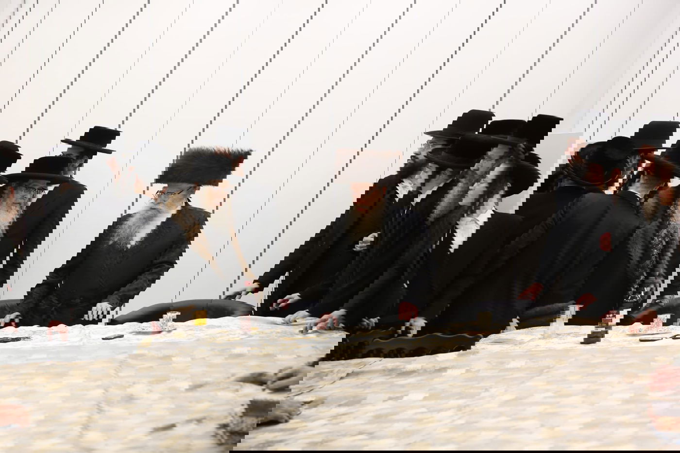 האדמו"ר מסאטמר בביקור אצל האדמו"ר מפשעווארסק