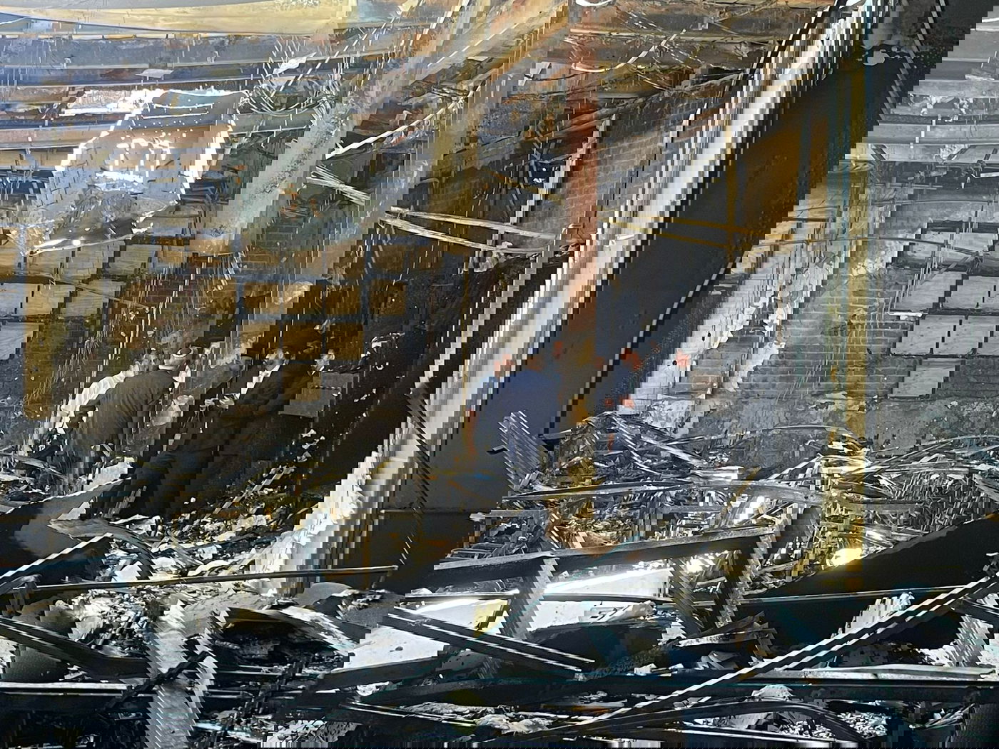 בית הכנסת שהוצת באוסטרליה בחודש שעבר