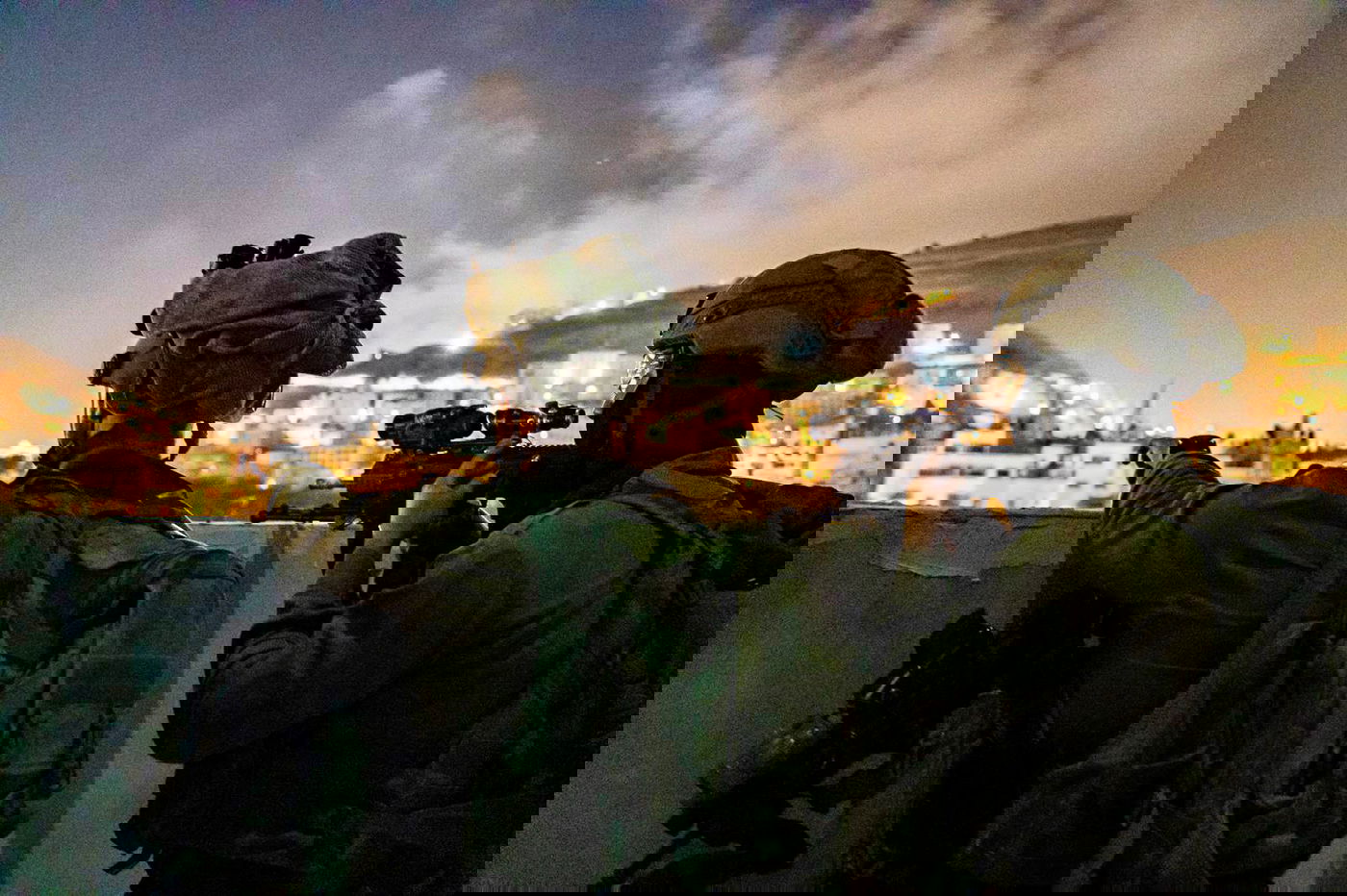 אבטחת מתפללים בקבר יוסף | ארכיון