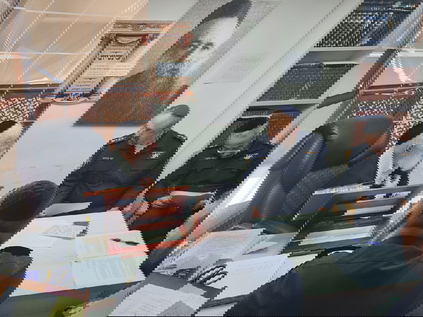 רבני המשטרה בכולל של הגר"י זילברשטיין