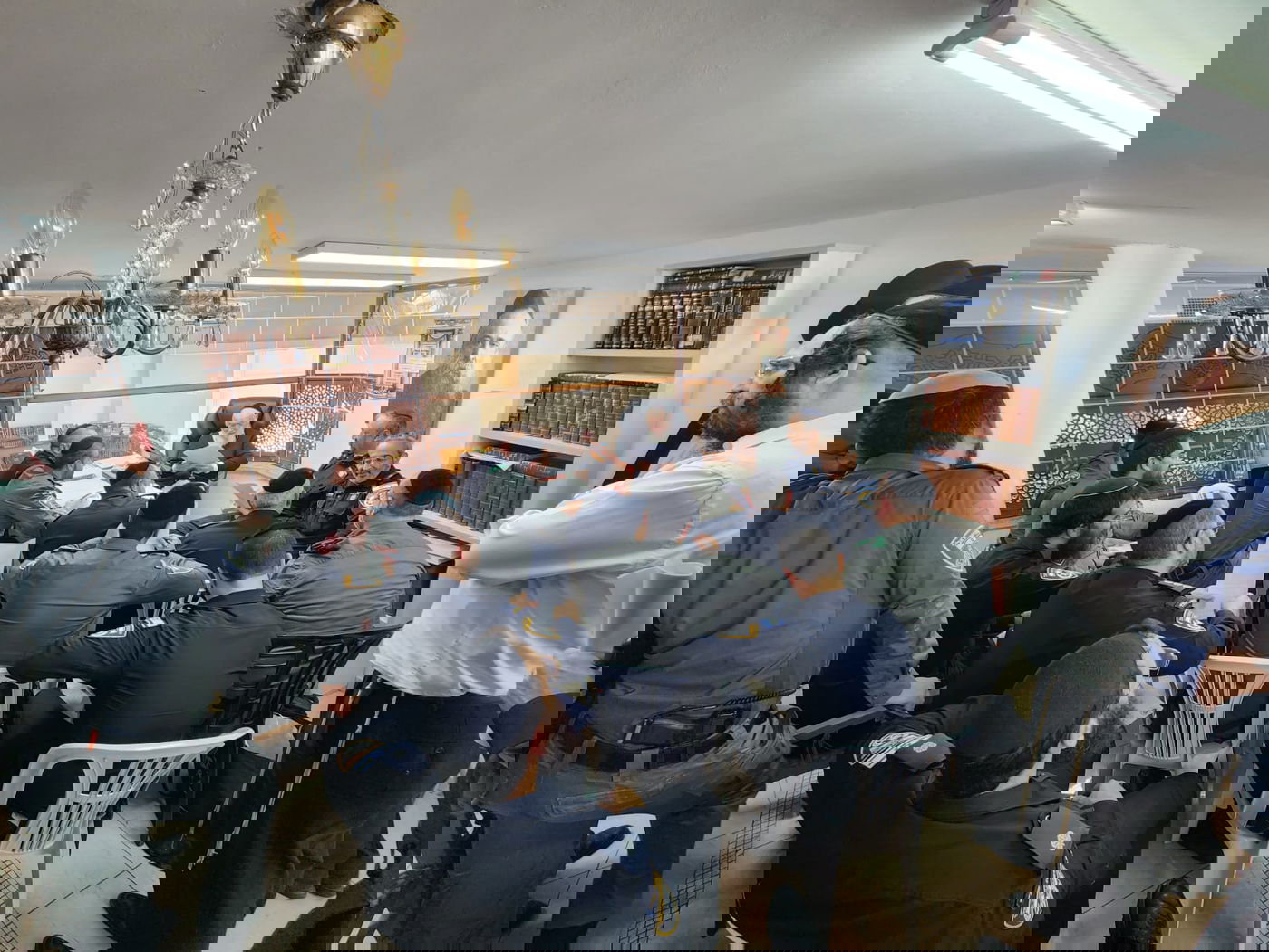 רבני המשטרה בכולל של הגר"י זילברשטיין