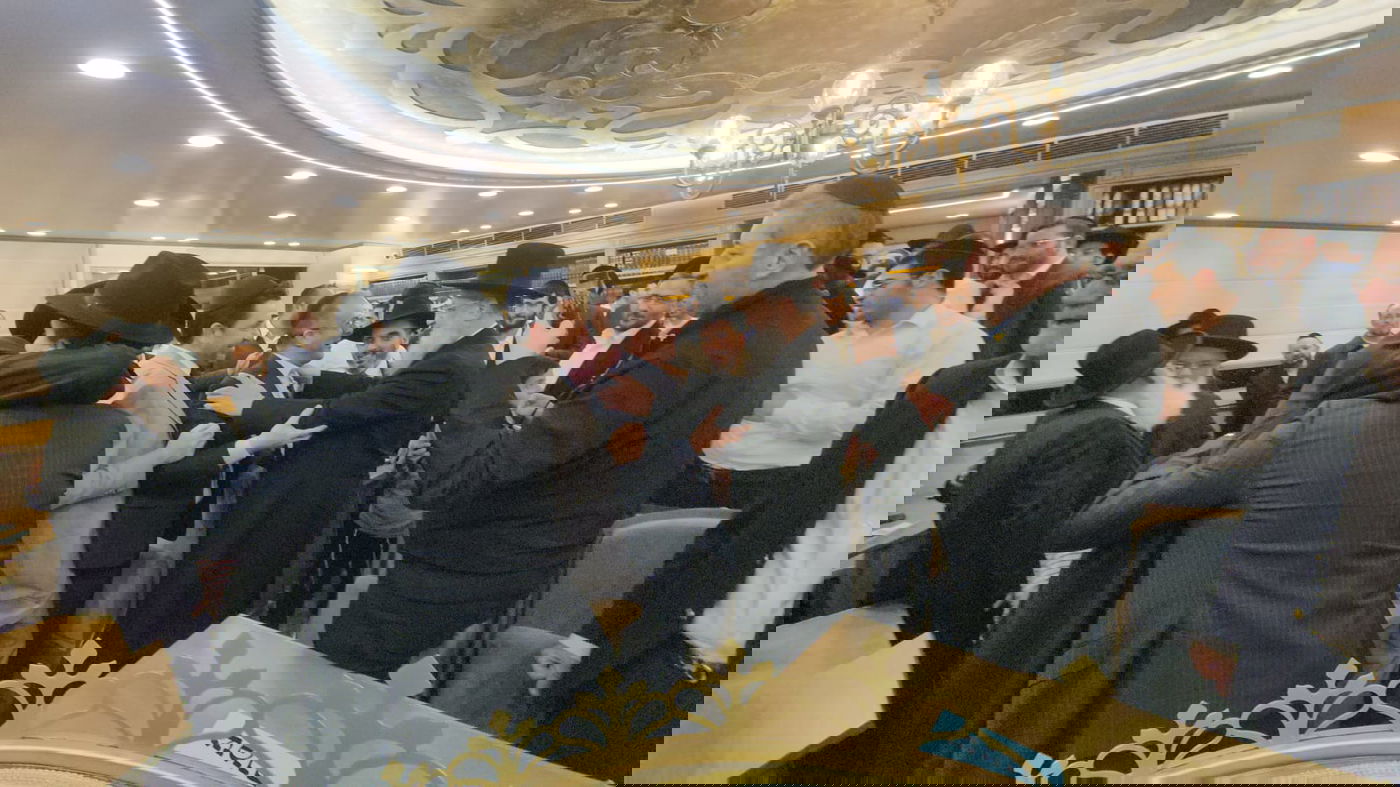 ערב ההכתרה | הראש"ל הגר"ד יוסף ביקר ב'בית הראשון לציון'