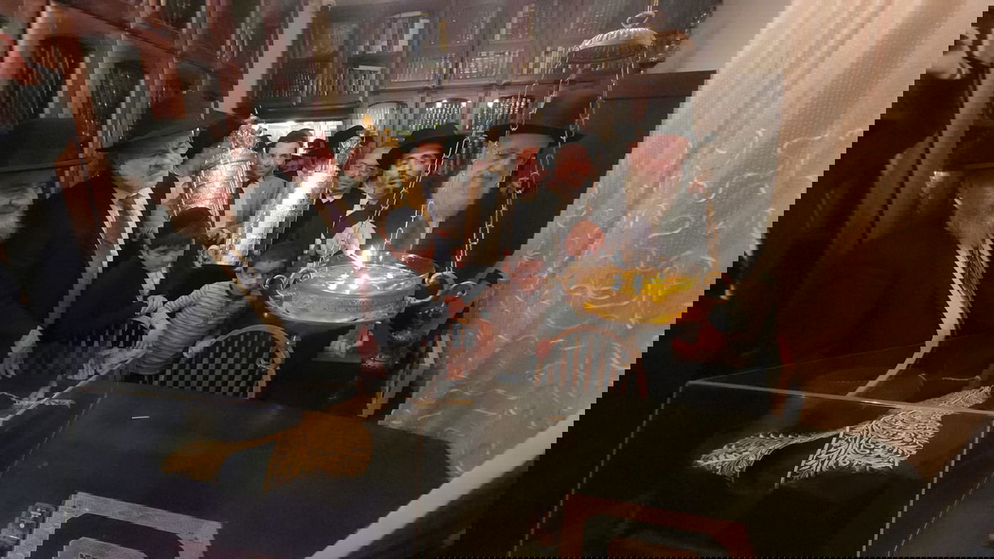 ערב ההכתרה | הראש"ל הגר"ד יוסף ביקר ב'בית הראשון לציון'