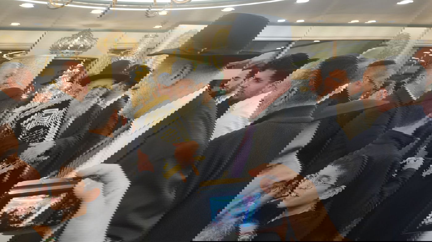 ערב ההכתרה | הראש"ל הגר"ד יוסף ביקר ב'בית הראשון לציון'