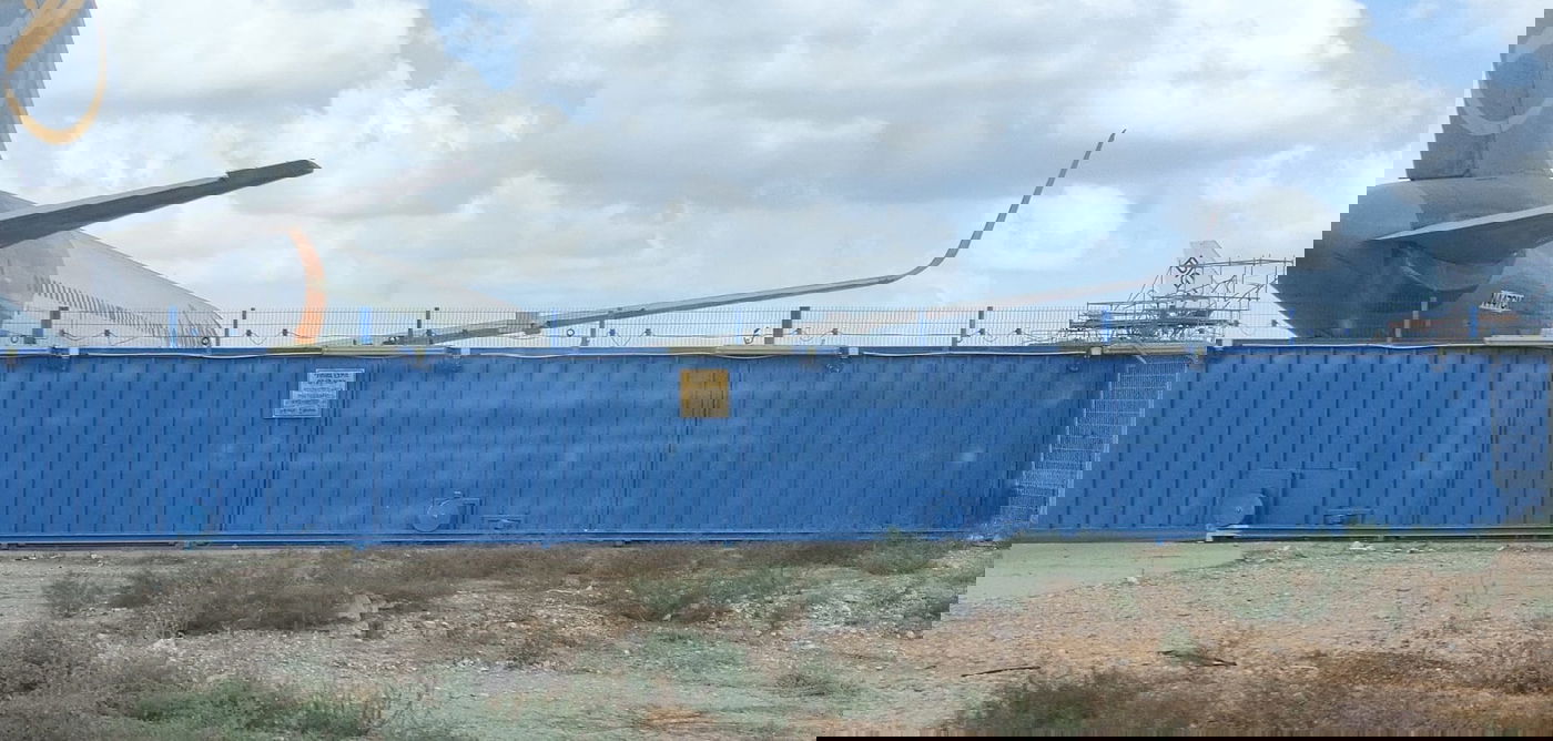 מוסך מטוסים במרכז התעשיה האווירית של ישראל 