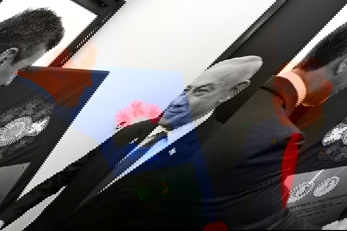 נתניהו עם נשיא פרגוואי