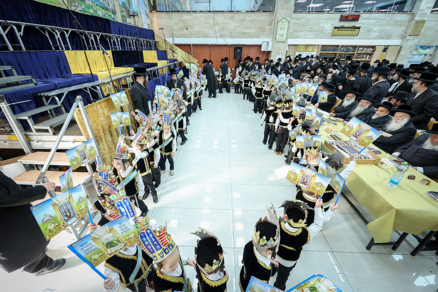 מסיבת חומש בת"ת 'סערט ויז'ניץ' בחיפה