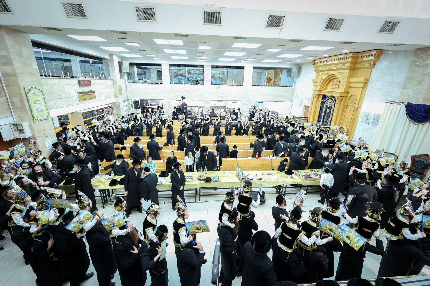 מסיבת חומש בת"ת 'סערט ויז'ניץ' בחיפה