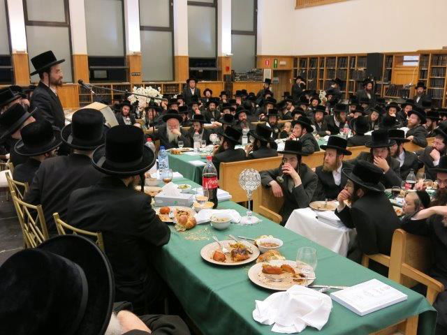 הרה"ג שלום רוקח בביקור בזק באנטווערפן