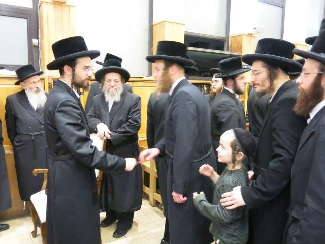 הרה"ג שלום רוקח בביקור בזק באנטווערפן