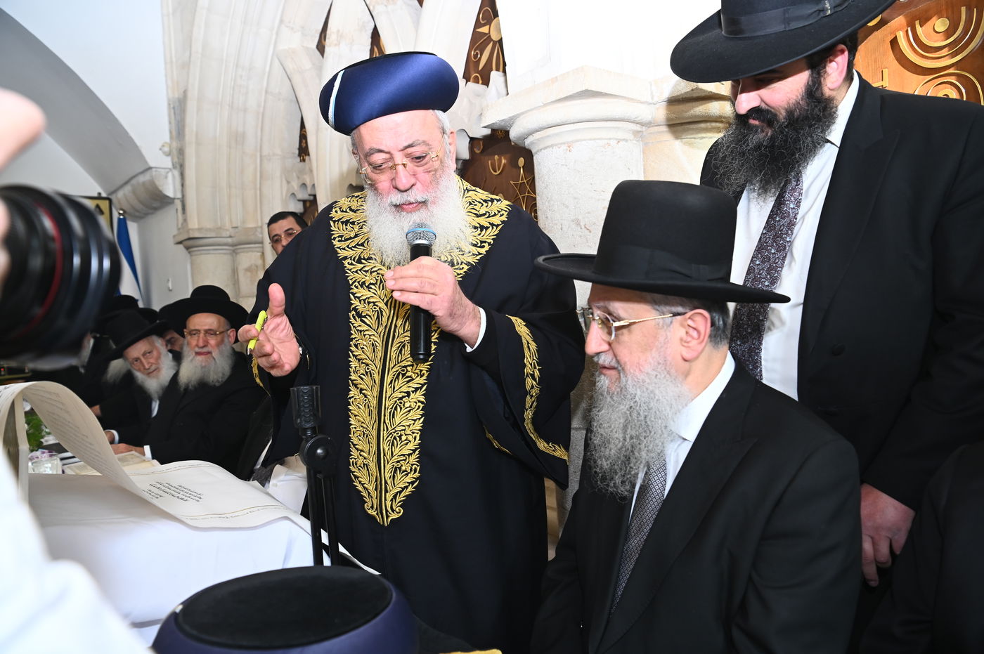 הכתרת הראש"ל הגאון הרב דוד יוסף