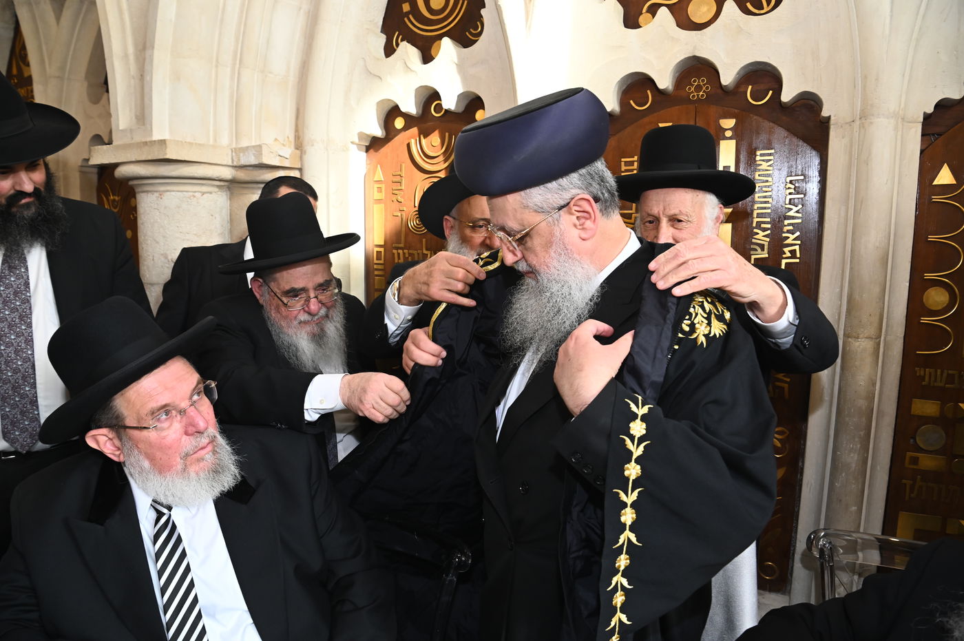 הכתרת הראש"ל הגאון הרב דוד יוסף