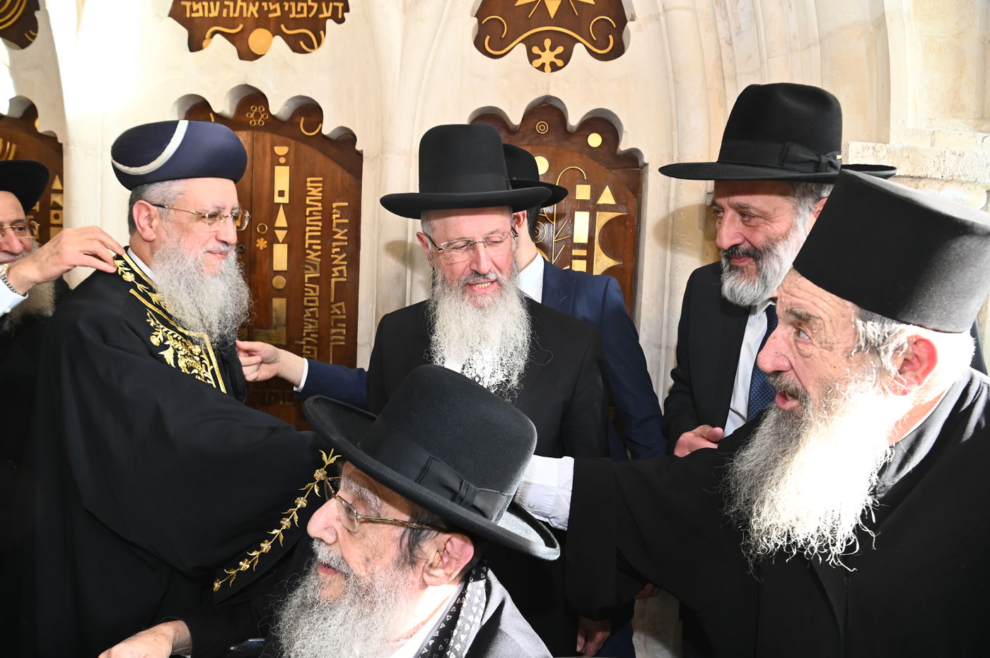 הכתרת הראש"ל הגאון הרב דוד יוסף